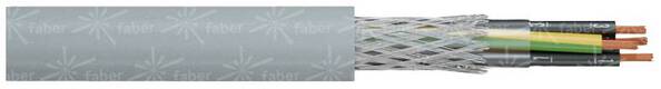Faber Kabel HSLCH-JZ Steuerleitung 4 x 2.5 mm² Grau 031819 Meterware