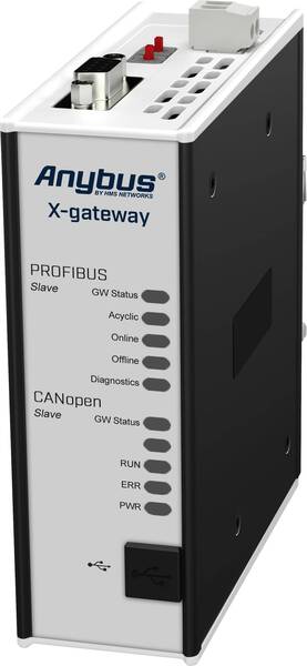 Anybus AB7849 Profibus Slave/CANopen Slave Gateway USB 24 V/DC 1 St.