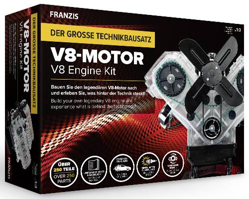 Franzis Verlag V8 Motor 67114 Bausatz ab 14 Jahre