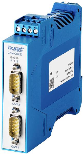 Ixxat 1.01.0067.44300 CAN-CR220 CAN Repeater 24 V/DC 1 St.