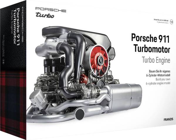 Franzis Verlag Porsche 911 Turbomotor 67250-6 Bausatz ab 14 Jahre