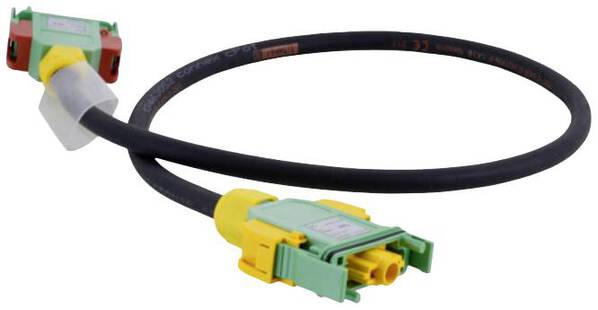 Contrik 1027364 Erdungskabel H07RN-F1X 25 mm² Schwarz 1 St.