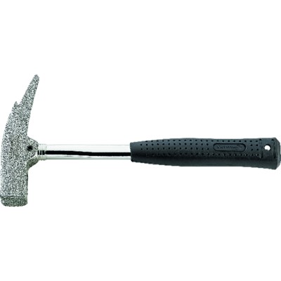 FORMAT - Latthammer geraut mit Magnet-Nagelhalter und Stahlrohrstiel 600g