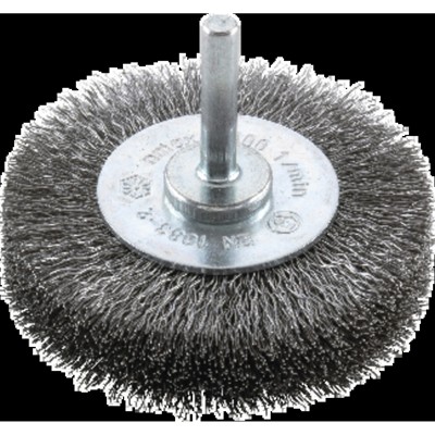 forum® - Rundbürste Stahldraht 6mm 60mm gewellt