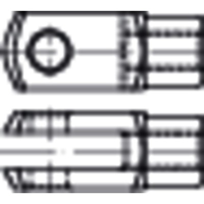 Gabelgelenke für Federklappbolzen DIN 71752 Stahl M16 x 2