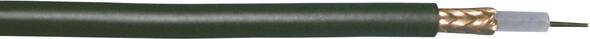 Bedea 10890911 Koaxialkabel Außen-Durchmesser: 2.67 mm RG174 50 Ω Schwarz Meterware
