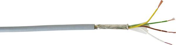 VOKA Kabelwerk LiYCY Steuerleitung 4 x 0.14 mm² Grau 101904-00 Meterware