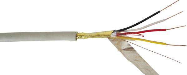 VOKA Kabelwerk 100819-00-100 Telefonkabel J-Y(ST)Y 6 x 2 x 0.6 mm Kieselgrau (RAL 7032) 100 m