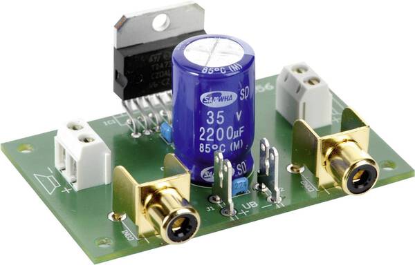 Conrad Components Stereo-Verstärker Bausatz 9 V/DC, 12 V/DC, 18 V/DC 35 W 2 Ω