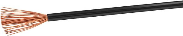 VOKA Kabelwerk H07VK4SW Schlauchleitung H07V-K 1 x 4 mm² Schwarz 100 m