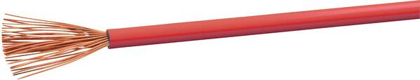 VOKA Kabelwerk H07VK15RT Schlauchleitung H07V-K 1 x 1.50 mm² Rot 100 m
