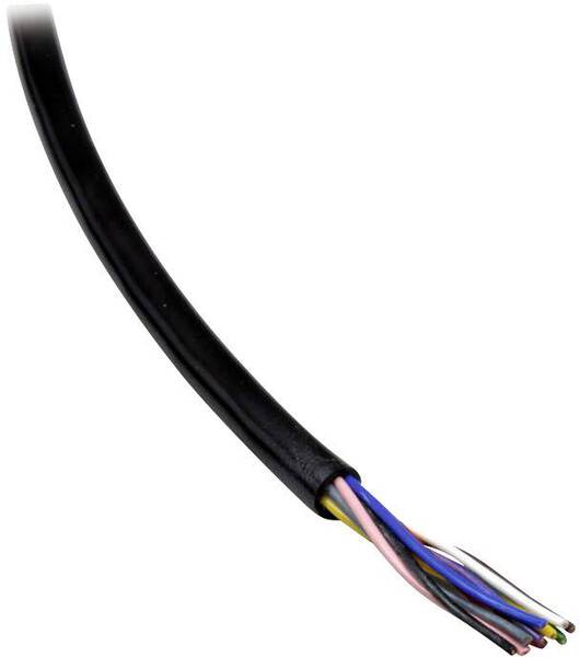 BKL Electronic 1506005/10 Datenleitung Li12Y11Y 10 x 0.14 mm² Schwarz 10 m