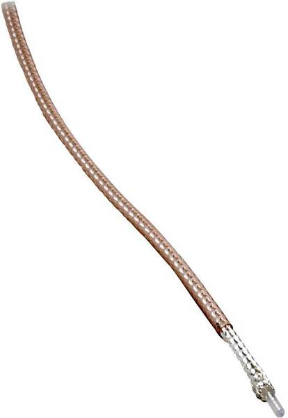 BKL Electronic 1511006/10 Koaxialkabel Außen-Durchmesser: 1.80 mm RG178 B/U 50 Ω Transparent 10 m