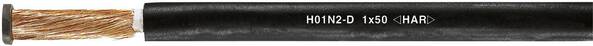 Helukabel 31002 Schweißleitung H01N2-D 1 x 16 mm² Schwarz Meterware