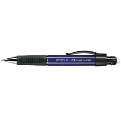 Faber-Castell - Druckbleistift GRIP PLUS 130732 0,7mm metallic-blau
