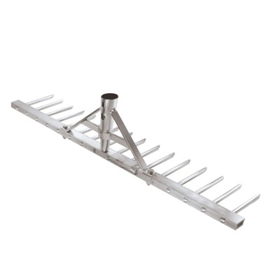 Idealspaten - Rechen ALU 16 Zinken Arbeitsbreite 620mm