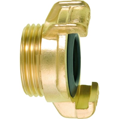 GEKA® plus - Gewindestück AG G 3/4" MS