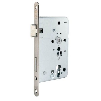 BKS - Einsteckschloss B-0515, PZW72/8, D60, F24 x 235 rund, NiSi, DL einw