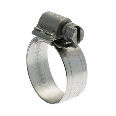 ABA - Schneckengewindeschelle S50, Säurebeständ., VA, W5, B: 9mm, Spannber.11-17mm