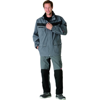 Planam - Allwetterjacke 2576 schiefer/schwarz, Größe M