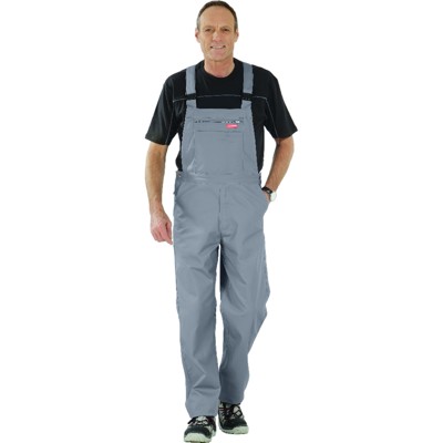 Planam - Latzhose 0835 grau, Größe 52