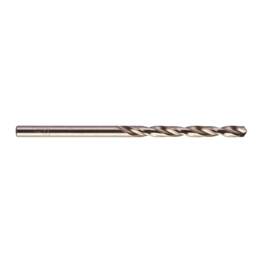 MILWAUKEE 3,8 x 75 mm, HSS-G Metallbohrer HSS-G THUNDERWEB DIN 338 10er Pack
