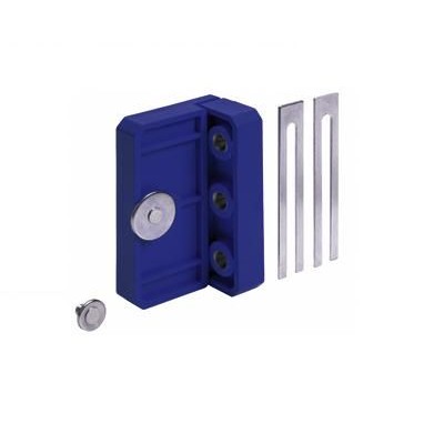HETTICH - Verbindungsbeschlag-Ankörnlehre,Bohrm.24mm, BlueJig 9079402, blau gehärtet