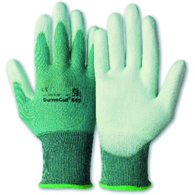 KCL - Schnittschutzhandschuh DumoCut® 655, Kat. II, grün/weiß, Größe 10