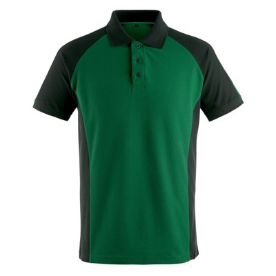 MASCOT® - Berufs-Poloshirt Bottrop 50569-0209, grün/schwarz, Größe M