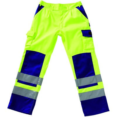 MASCOT® - Warnschutz-Bundhose Olinda 07179-470, warngelb/marineblau, Größe C46, 76