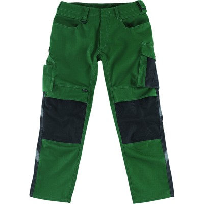 MASCOT® - Berufshose Mannheim 12679-442, grün/schwarz, Größe C62, 82