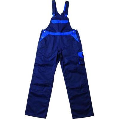 MASCOT® - Berufslatzhose Milano 00969-430, marineblau/kornblau, Größe C52, 90