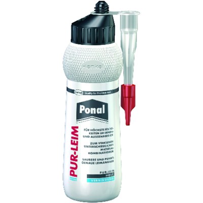 Ponal - Construct PU-Leim mit Fasern, gelblich, ProfiLeimer Flasche 420gr