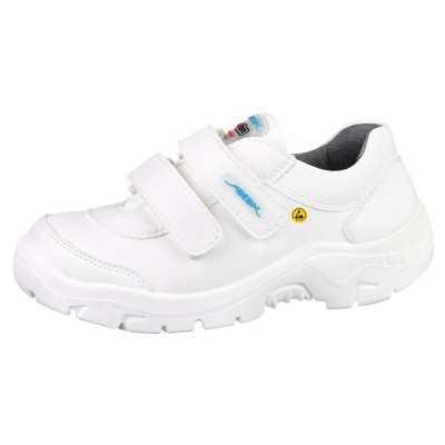 ABEBA® - Sicherheitshalbschuh anatom 32140, S2 SRC ESD, weiß, Größe 39