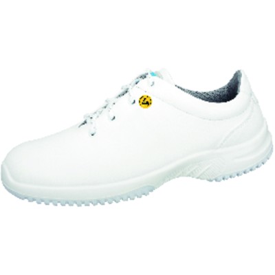 ABEBA® - Berufshalbschuh uni6 36780, O2 FO SRC ESD, weiß, Größe 47
