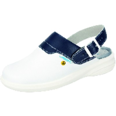 ABEBA® - Berufsclog Easy 37622, OB FO SRC ESD, weiß/blau, Größe 40
