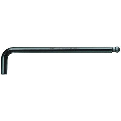 Wera® - Winkelschlüssel BlackLaser Hex-plus®/Kugelkopf 950 PKL BM, 5 x 28 x 160mm