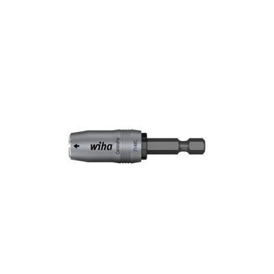 Wiha® - Bithalter 7148 CF DIN ISO 1173 E 6,3 Ant.: 1/4" Abt.: 1/4" L:60mm