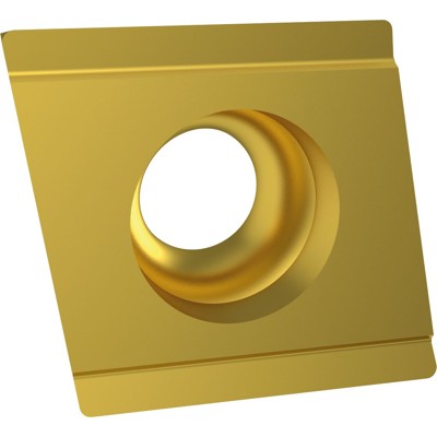 GÜHRING® - Wendeschneidplatte 6298 CCHX09T304FL-216 DIN ISO 6987 VHM TiN
