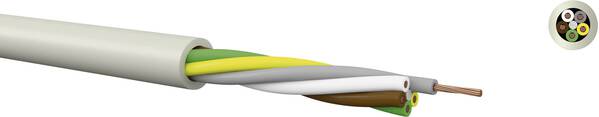 Kabeltronik LiYY Steuerleitung 8 x 0.25 mm² Grau 10802500 Meterware