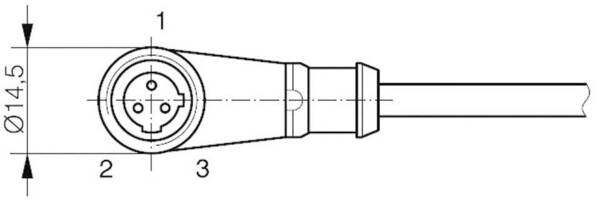 Contrinex 623 000 940 Anschlusskabel S13-3FUW-020 1 St.
