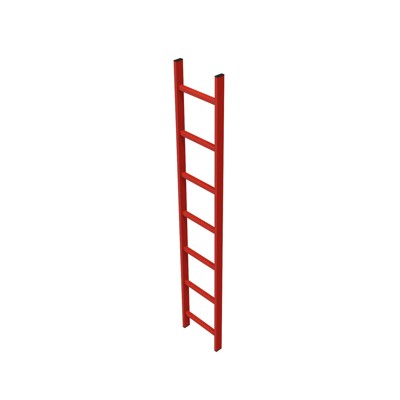 ZARGES - Schachtleiter GFK 12Sp, B innen 400 außen 450mm, L 3.360mm