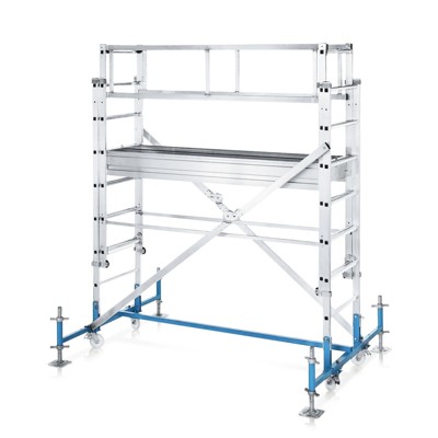 ZARGES - Fahrgerüst Arbeitshöhe 4.500mm Plattform 500 x 1.950mm