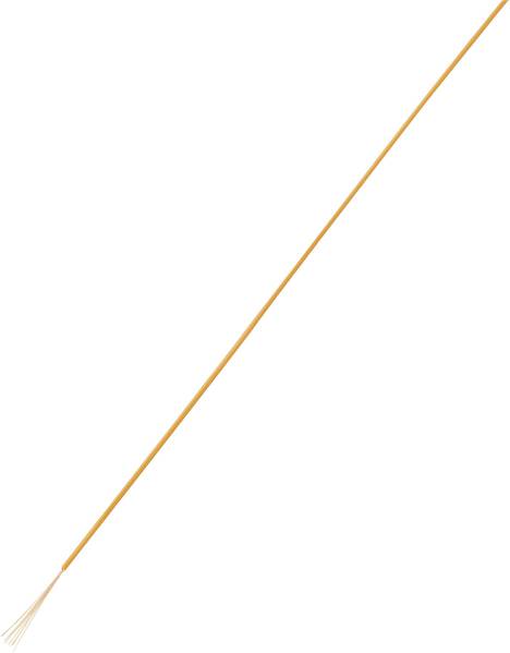 TRU COMPONENTS 1572454 Litze LiFY 1 x 0.05 mm² Orange 10 m