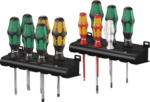 WERA Schraubendrehersatz Kraftform XXL 2 12-tlg.Schlitz/PH/PZD/TX Kraftformgriff