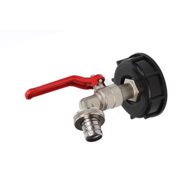 floraworld - Kugelhahn Metall 3/4" zu IBC-Tank