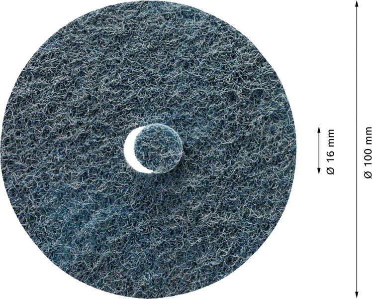 BOSCH EXPERT N477 SCM Scheibe für Winkelschleifer, 100 x 16 mm, sehr fein, 25-tlg.. Für kleine Winkelschleifer