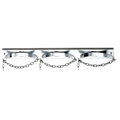 ELMAG - Gasflaschenwandhalterung mit Kettensicherung für 3 Flaschen ø140mm (10 l)