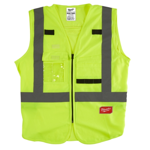 MILWAUKEE Größe 2XL/3XL Warnschutzweste gelb