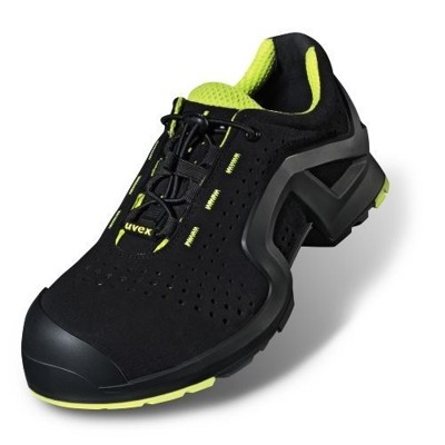uvex - Sicherheitshalbschuh x-tended support 8514/3, S1P SRC ESD, schwarz, W12, Gr. 36